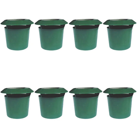 Carvallo Eco | Snigelfälla med ölattraktion | Återanvändbar & Miljövänlig | För trädgård & rabatt | 2/4/10 stycken Carvallo