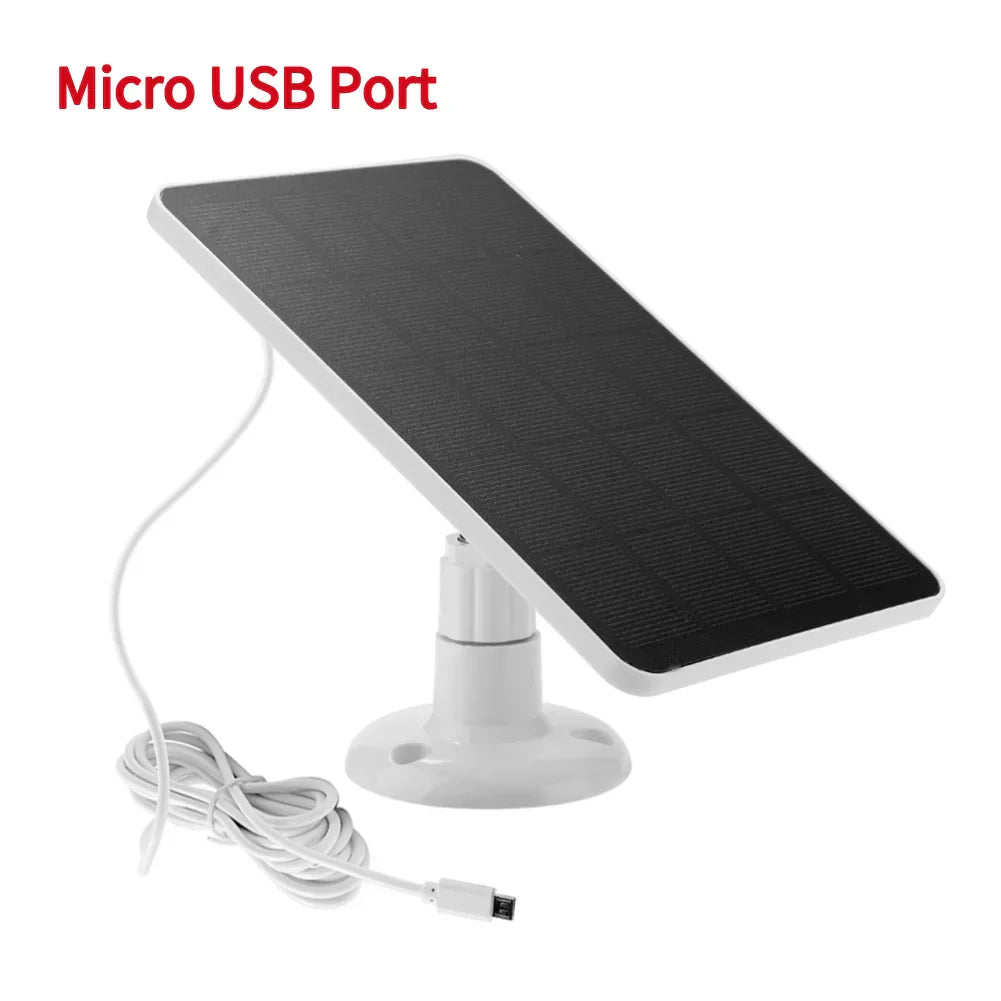 Carvallo Micro 10W Solpanel | Monokristallin | IPX6 Vattentät | Micro-USB | För kameror, belysning & små solarsystem Carvallo