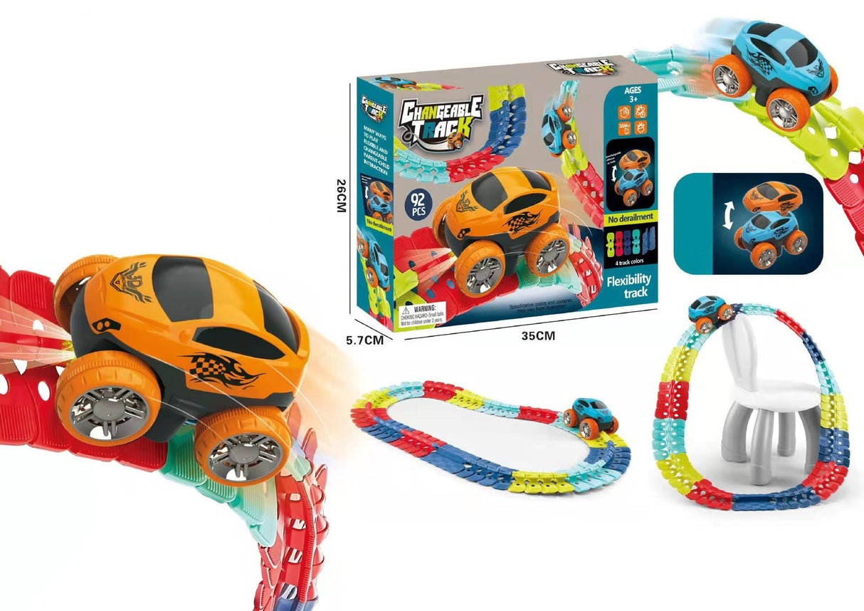 Flexibel Racerbana Set-Kids-Hemnix-Batteridriven - 92 st-Hemnix