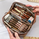 Carvallo KIDZORA CrystalBag | Transparent & Mångsidig | 10-fackdesign | Stor kapacitet för skola & fritid Carvallo