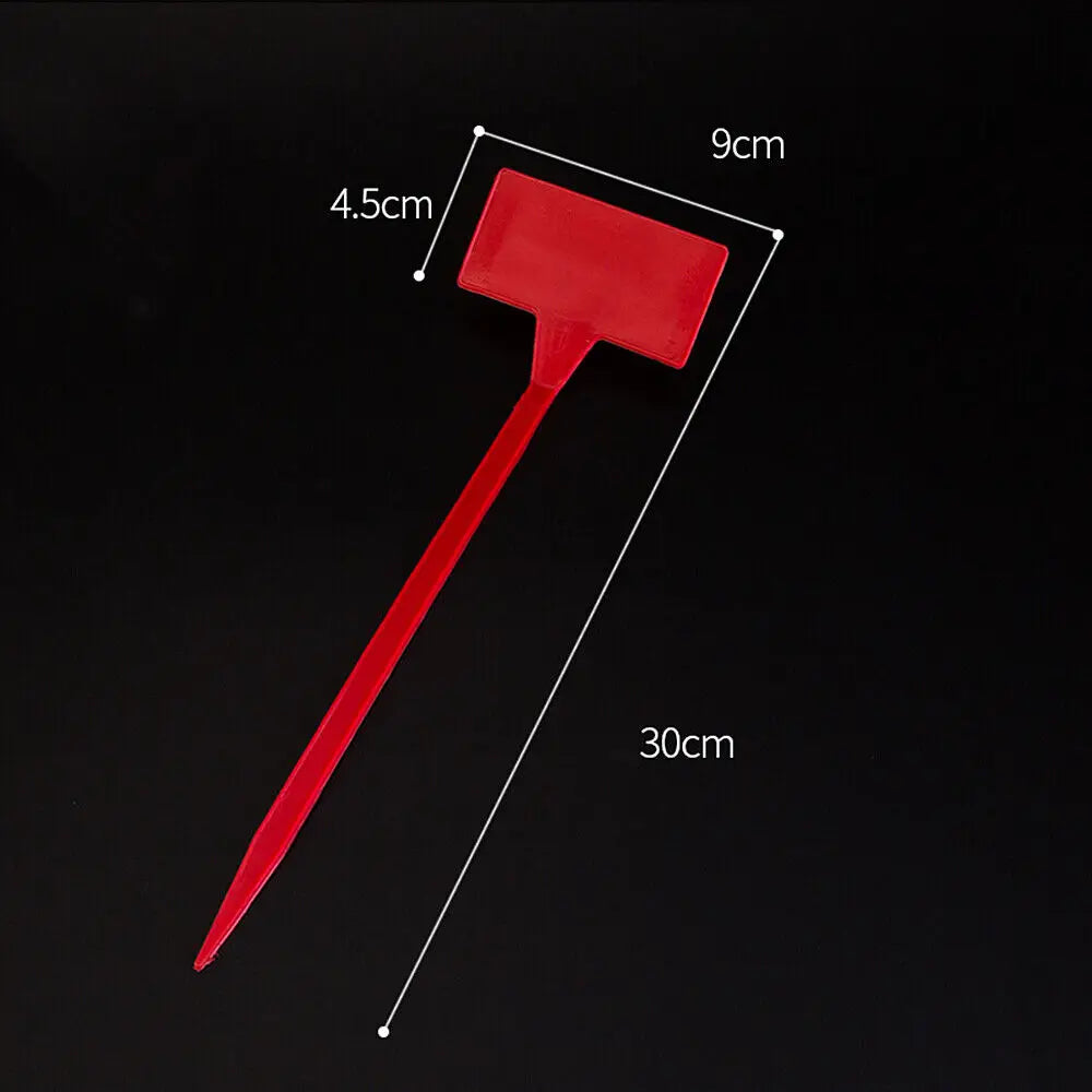 Carvallo EasyTag växtskyltar 10-pack | Insatsetiketter i plast | Återanvändbara & väderbeständiga | För rabatt, kruka & växthus Carvallo