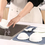 Royallure Nordic Color Disk Torkmatta – Isolerad, Mögelbeständig, Halkfri Bänkskydd Carvallo