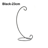 Carvallo-Halter LunaLoop Hängeständer | För glaskulor, ljuslyktor & växter | Metall med lackbeläggning Carvallo