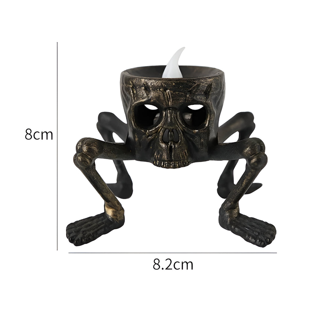 Skelettgreppsljus – LED-Halloweenljus för kuslig bordsdekoration MILA Sverige