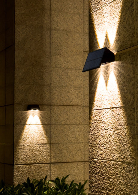 Carvallo-Vägglampa LumoGuard | Med rörelsesensor | Väderbeständig IP65 | LED Varm-/Kallvit | För utomhusområden Carvallo