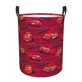 Bilar Lightning McQueen Tvättkorg – Rymlig och Fällbar Korg för Kläder Carvallo