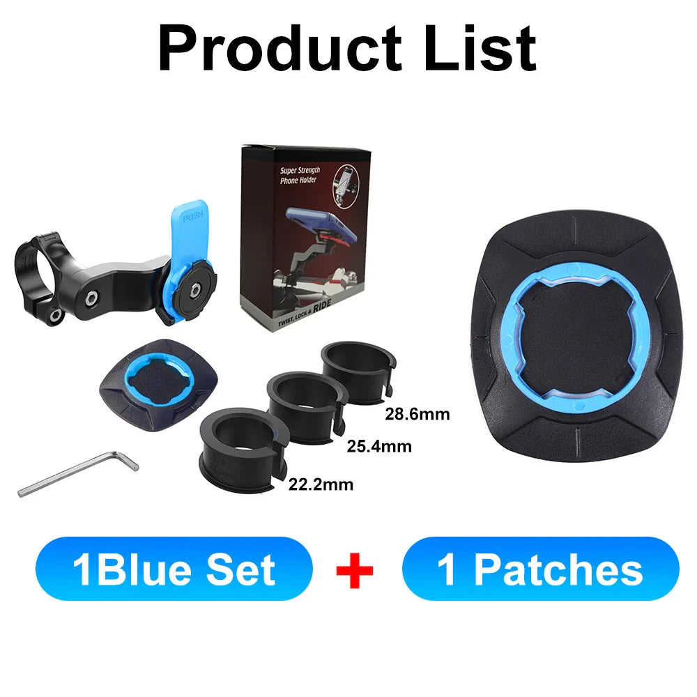 Carvallo Pro Hållare | Stötsäker telefonhållare för cykel & motorcykel | 360° roterbar | För 4,7–7,2" smartphones Carvallo