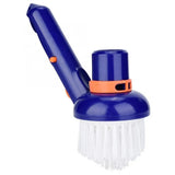Carvallo Corner Brush for Pool Cleaning | For Pools, Spas & Hot Tubs | Nylon Bristles & Plastic Frame | Deep Cleaning for Hard-to-Reach Areas Carvallo