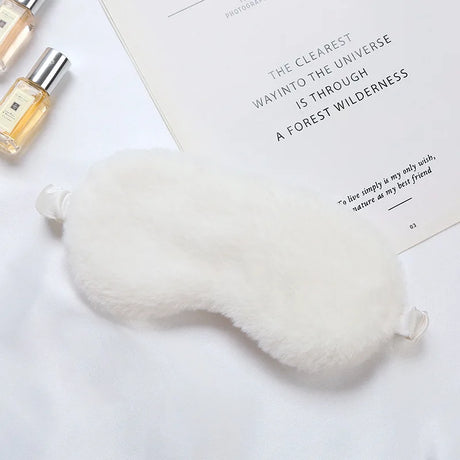 Plush sömnmask med justerbar rem Carvallo