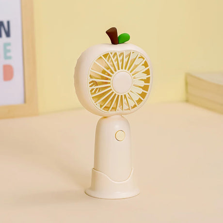 Carvallo-Handventilator FruBreeze | USB-laddning | Bärbar & Tyst | Sommarpryl i fruktdesign Carvallo