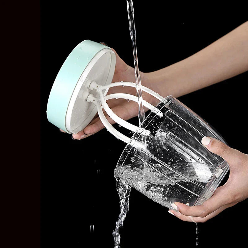 Carvallo OneTouch | Automatisk visp och mjölkskummare | USB-uppladdningsbar | 3-i-1 köksredskap för grädde, ägg och deg | Låg ljudnivå Carvallo