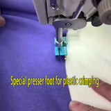 Carvallo Nålfot SP-18 | Kantfot av plast och metall | För platta sängmaskiner | Lätt att montera och precisa att styra Carvallo