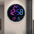 WiFiTid - LED Väggklocka Med Kalender och Dubbel Alarmfunktion Carvallo