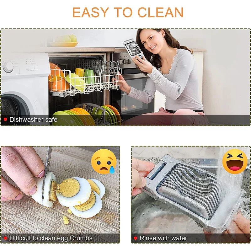 Carvallo SchnittMeister | Rostfritt stål-skärtrådar | För ägg, ost & svamp | Robust aluminiumhölje Carvallo