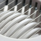 Carvallo Äggskärare med rostfri tråd | För perfekta skivor & klyftor | Diskmaskinssäker & kompakt Carvallo