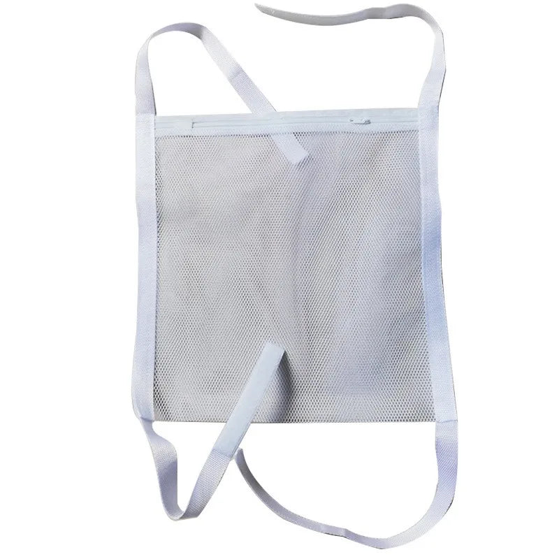 Carvallo Skoschampo påse | Skonsam tvätt i nät | För sneakers & sportskor | Vit polyester med kardborreband Carvallo