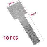 Carvallo Återanvändbara kardborre-bandslingor | Självhäftande & Justerbar | Nylon-kabelhantering för skrivbord & hem Carvallo