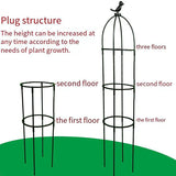 Carvallo Garden | Växtrankhjälp av glasfiber | Stabil och väderbeständig | För klätterväxter och grönsaker Carvallo