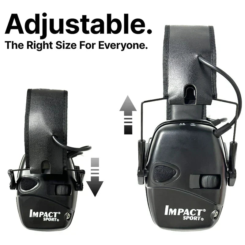 Taktiskt brusreducerande hörselskydd för skytte och träning MILA Sverige