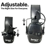 Taktiskt brusreducerande hörselskydd för skytte och träning MILA Sverige