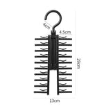 Carvallo Vridbar Klädhängare | 360° Rotation | För Krawatten, Bälten & Schalar | Kompakt & Mångsidig Carvallo