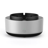 Automatisk Luftrenande Askkopp-Home-Hemnix-Grå - Rund-Hemnix