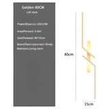 ModernLine Light - Modern minimalist background decoration LED wall lamp Carvallo