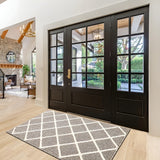 Randig entrématta - halkfri och smutsavvisande | Perfekt för inomhusbruk Carvallo