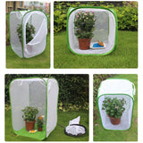 Carvallo Fällbart Insekthabitat | Zyning- & Observationsnät | Rostfritt stålram | För fjärilar, gräshoppor & silkesmaskar Carvallo