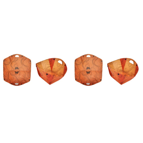 Carvallo Fällbart Utomhus-Service | Ultralätt & Återanvändbar | Livsmedelsäker & Platsbesparande | För Camping, Vandringsleder & Picknick Carvallo