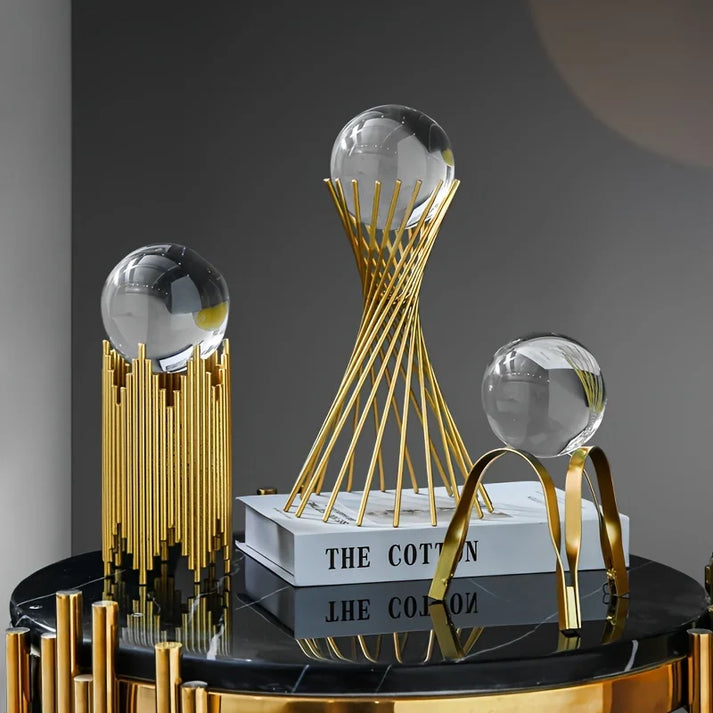 OrbitGlow – Stilren och sofistikerad glasakcentkollektion för modernt interiör Carvallo