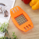 Carvallo Cutter Pro Pommes-skärverktyg för potatis & grönsaker | Kompakt köksassistent för jämna stavar Carvallo