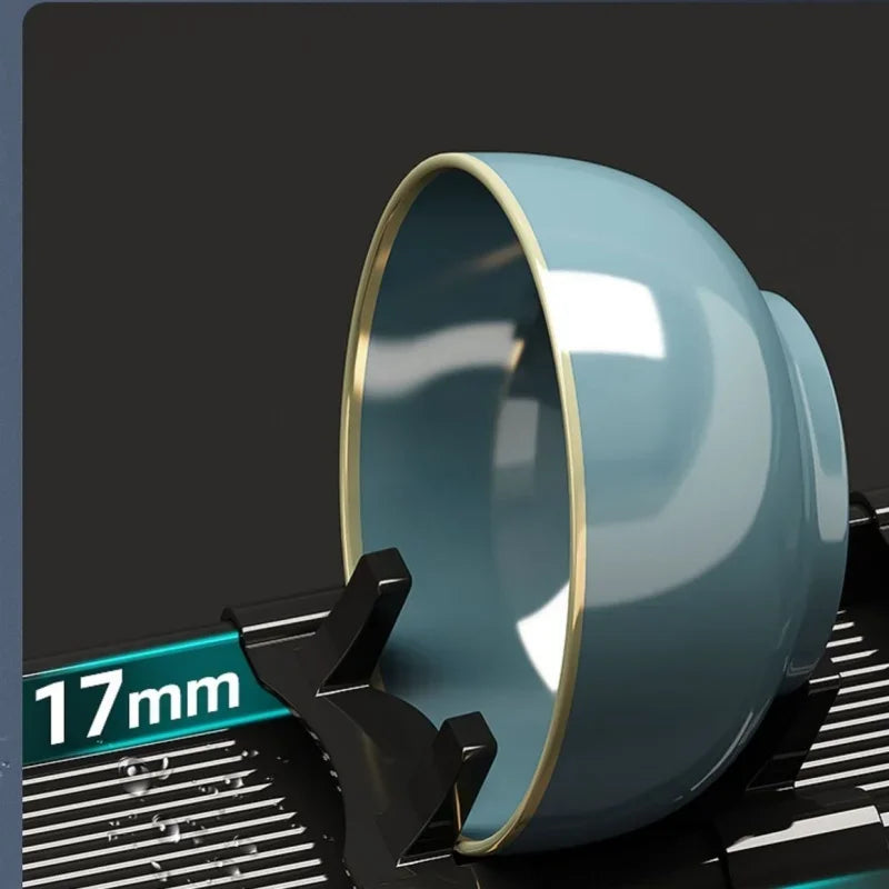 Carvallo FlexiRack | Justerbar skål- och tallrikshylla | Med avrinning för låda och köksskåp Carvallo