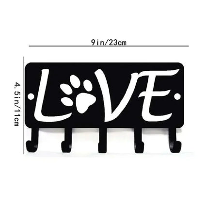 Elegant Väggmonterad Nyckelhållare - En Stilren Lösning för Nycklar och Tillbehör Carvallo