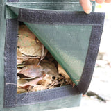 Carvallo Kompostpåse Kompostpåse Trädgård | Ventilerad & Återanvändbar | 35x60 cm | Robust PE-material Carvallo