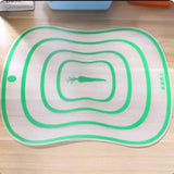 Carvallo CutBoard Set Flexibel Skärbräda | Rutschfast & färgkodad | Livsmedelsäker plastbräda Carvallo