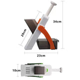 Ergonomisk Multifunktionell Mandolin-Kök-BB-Hemnix