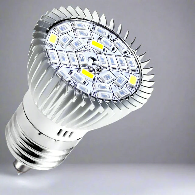 Carvallo PhytoLux | LED fullspektrum E27/E14 | För tillväxt & blomning | Aluminiumhus Carvallo