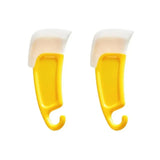 CleanFlex™ Silikon-kökskrapa | Stekpanne- & kastrullrengörare | Värmebeständig & repfri | Gul-Vit Carvallo