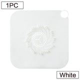 Carvallo Silikonavloppssil för håravstängning | Halkfri hårfångmatta för dusch, bad & kök – 28×28 cm Carvallo