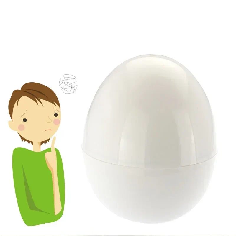 Carvallo Mikrovågsäggkokare | För 1–4 ägg | Snabbt & Säkert | Mjuka eller hårdkokta ägg på 5 minuter Carvallo