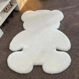 Royallure Super-Mjuk Nallebjörnsmatta – Plysch Faux-Fur, Barnleksmatta Carvallo