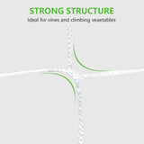Carvallo Växter-Klätternät 10 m | Robust & UV-beständigt | Platsbesparande Stöd för Grönsaker & Blommor Carvallo
