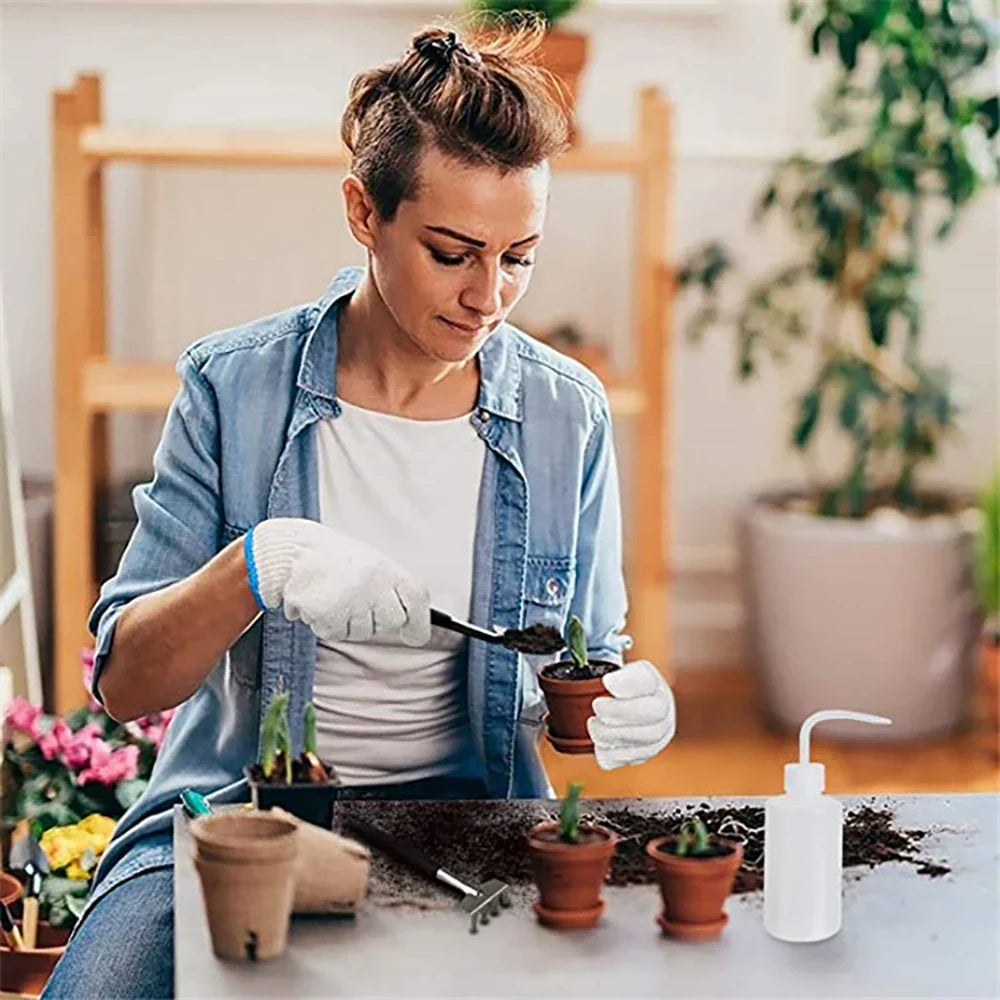 Carvallo Mini Trädgårdsverktyg Set | Ergonomisk & Platsbesparande | För Sukkulenter & Bonsai | 5/8/13-delar Carvallo