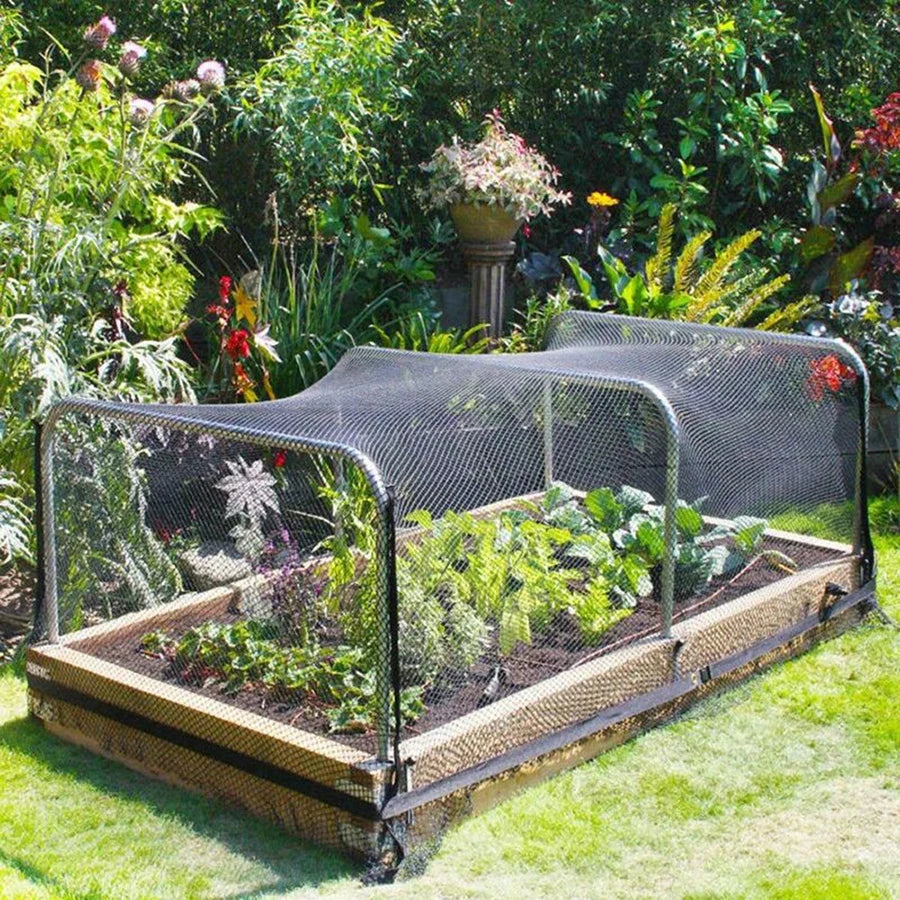 Carvallo AgriSafe NetzPro | UV-beständig & vattentät | Fågel- & insektsskydd | För trädgård, frukt & grönsaker Carvallo