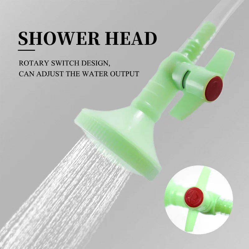 Carvallo SunFlow | 20L volym | Bärbar & Självuppvärmande | Med duschhuvud & slang Carvallo