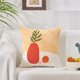 Carvallo – Jacquard Kuddöverdrag med Fina Solrosmönster Carvallo