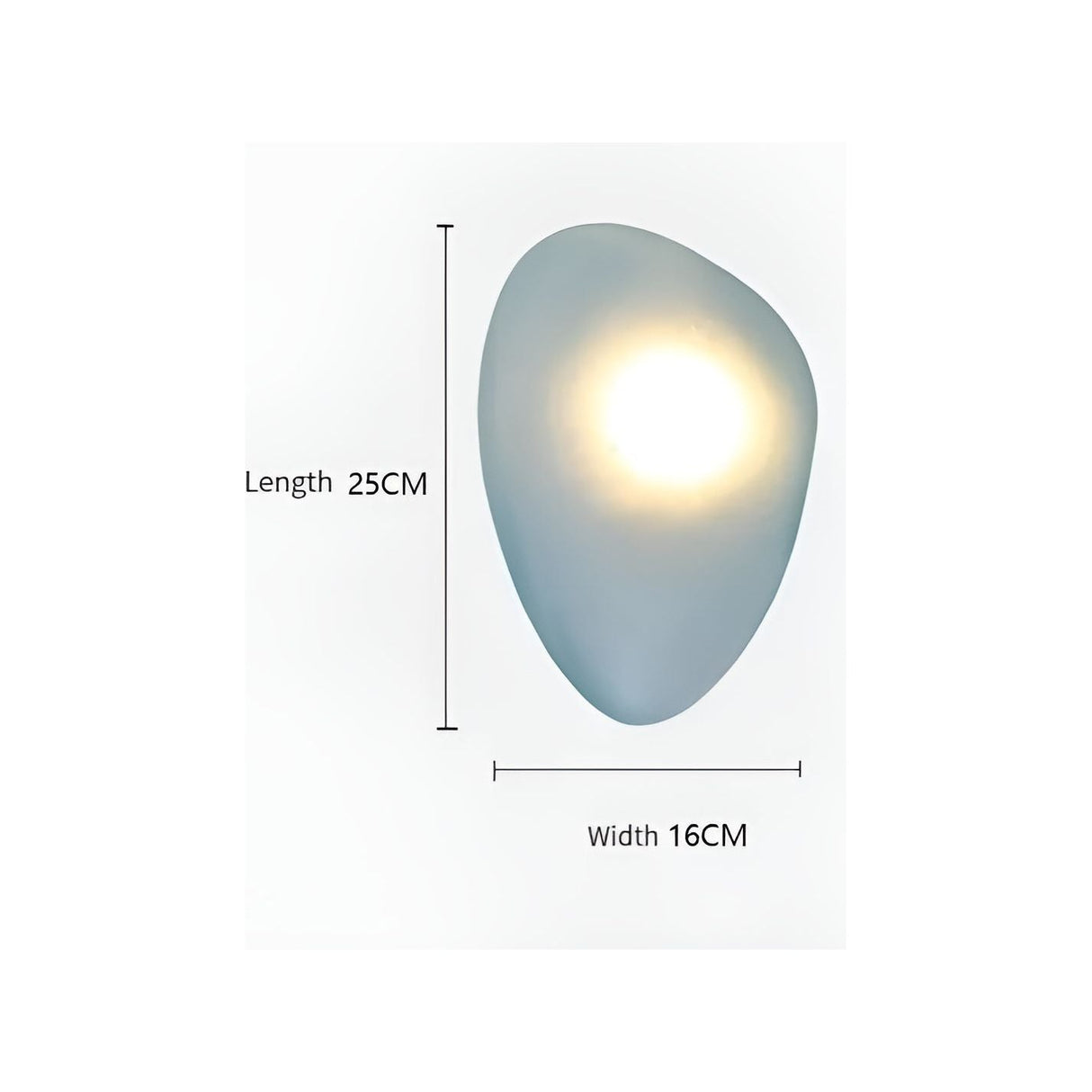 AuroraGlass Light - Nordisk glasfönster vägglampa Carvallo