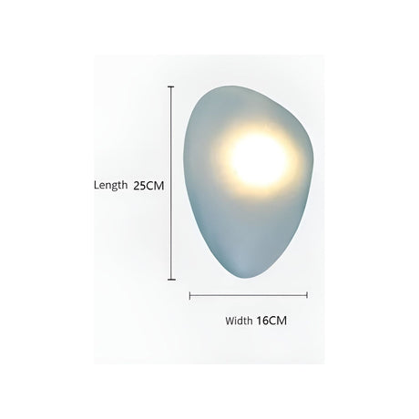 AuroraGlass Light - Nordisk glasfönster vägglampa Carvallo