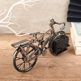 Vintage Cykel Skrivbordsklocka med Hantverksdesign och Kvartsrörelse Carvallo